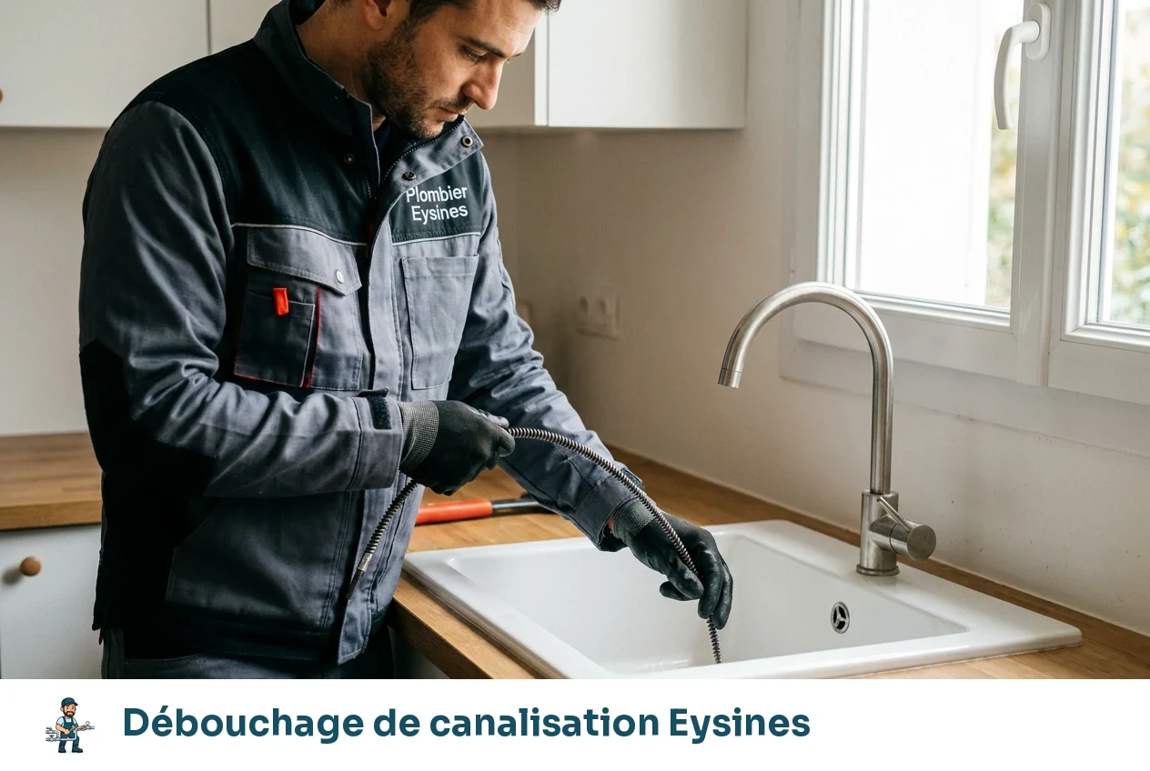 Débouchage de canalisation à Eysines