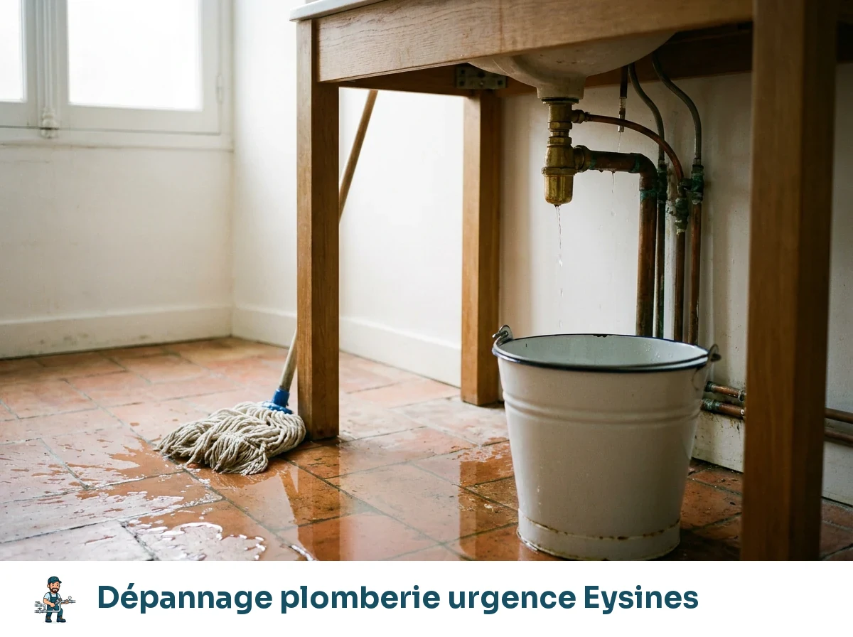 Dépannage plomberie urgence à Eysines