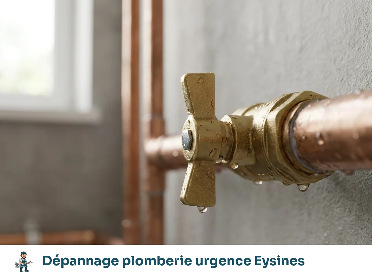 Dépannage plomberie urgence à Eysines
