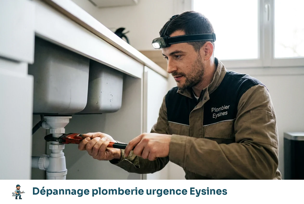 Dépannage plomberie urgence à Eysines