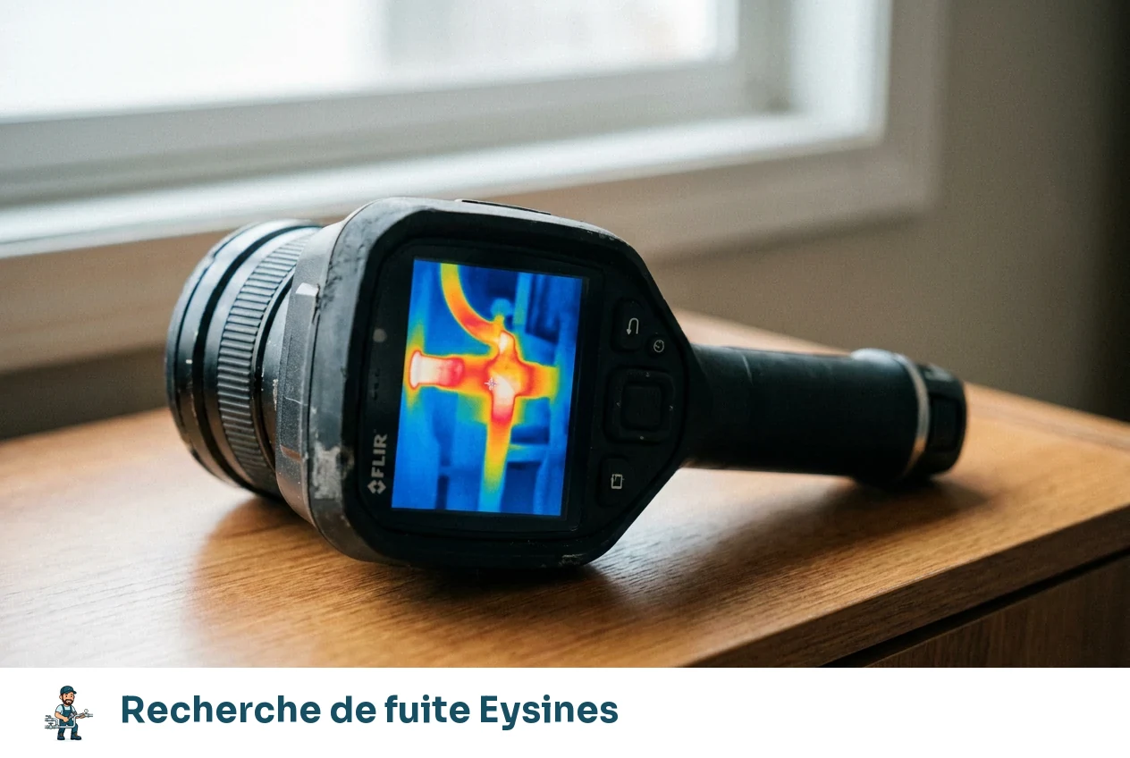Recherche de fuite à Eysines