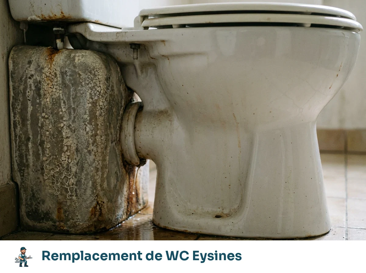 Remplacement de WC à Eysines