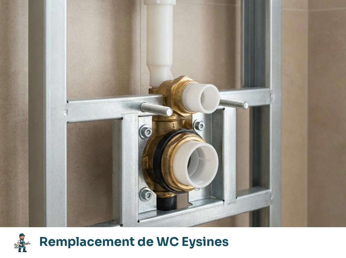 Remplacement de WC à Eysines